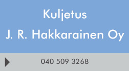 Kuljetus J.R. Hakkarainen Oy logo